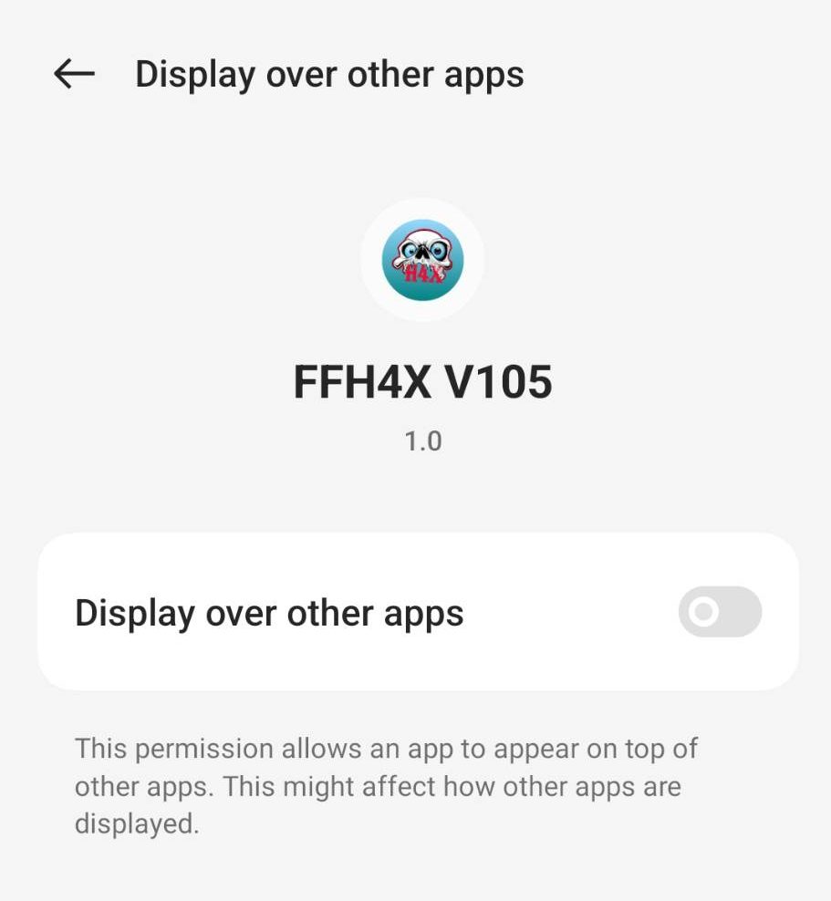 allow draw over other apps